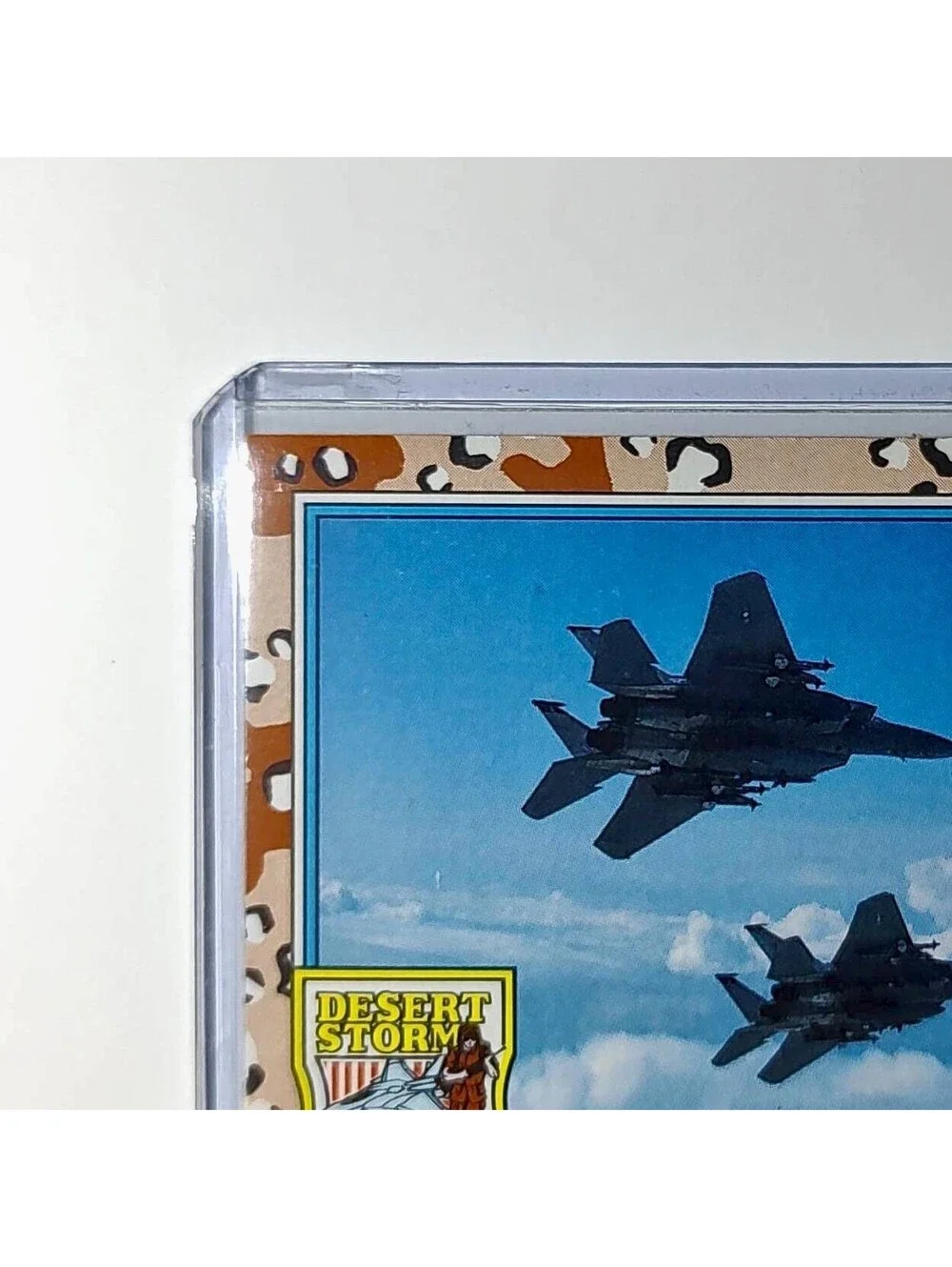 F-15 Eagle 1991 Topps Desert Storm #109 Card - Picture 3 of 10